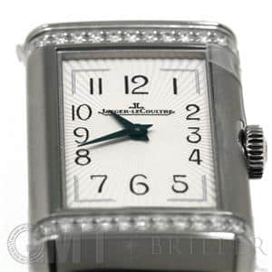 JAEGER LECOULTRE ジャガー・ルクルト レベルソ ワン Q3288420  シルバー ベゼルダイヤ