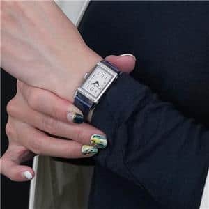 JAEGER LECOULTRE ジャガー・ルクルト レベルソ ワン Q3288420  シルバー ベゼルダイヤ