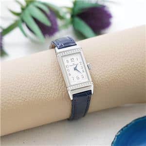JAEGER LECOULTRE ジャガー・ルクルト レベルソ ワン Q3288420  シルバー ベゼルダイヤ