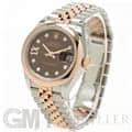 ROLEX ロレックス デイトジャスト 279161 チョコ 9Pスター IXダイヤ ジュビリーブレス 1