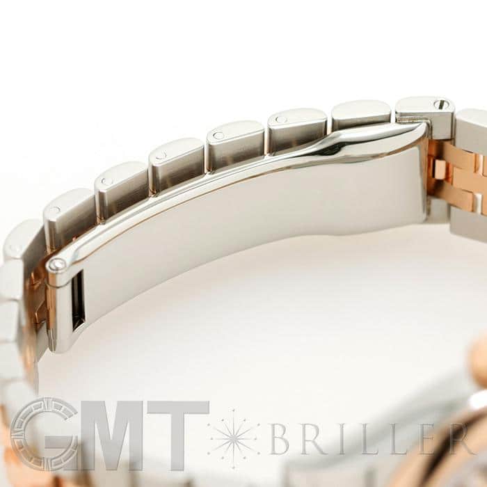 ROLEX ロレックス デイトジャスト 279161 チョコ 9Pスター IXダイヤ ジュビリーブレス 25