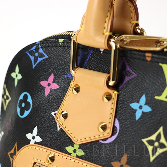 税込) LOUIS VUITTON ルイヴィトン マルチカラー ストラップ ブラック ...