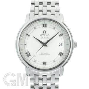 OMEGA オメガ デ・ヴィル プレステージ コーアクシャル36.8mm ホワイト 424.10.37.20.04.001※