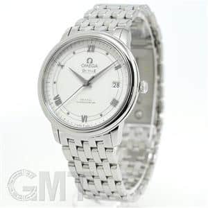 OMEGA オメガ デ・ヴィル プレステージ コーアクシャル36.8mm ホワイト 424.10.37.20.04.001※