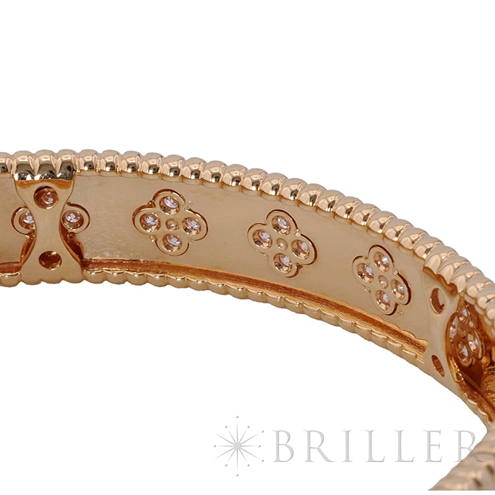 Van Cleef & Arpels ヴァン クリーフ&アーペル ペルレ クローバー ブレスレット ローズゴールド ダイヤモンドスモールモデル VCARP3O200 9