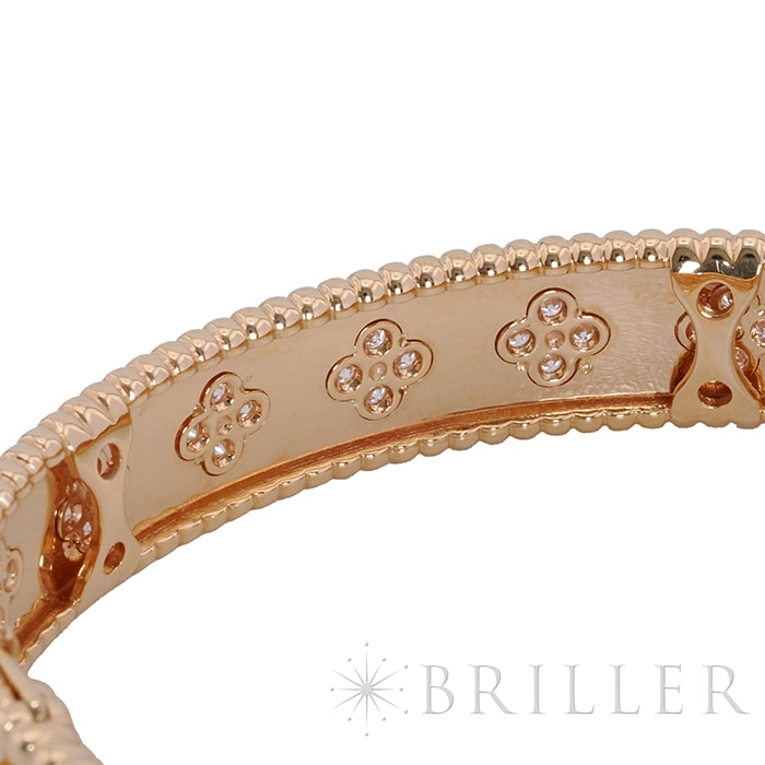 Van Cleef & Arpels ヴァン クリーフ&アーペル ペルレ クローバー ブレスレット ローズゴールド ダイヤモンドスモールモデル VCARP3O200 11