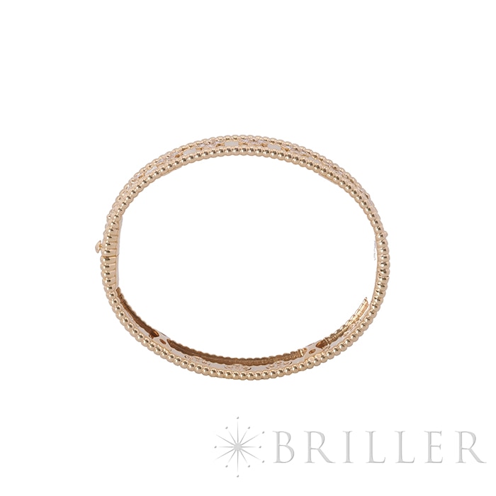 Van Cleef & Arpels ヴァン クリーフ&アーペル ペルレ クローバー ブレスレット ローズゴールド ダイヤモンドスモールモデル VCARP3O200 3