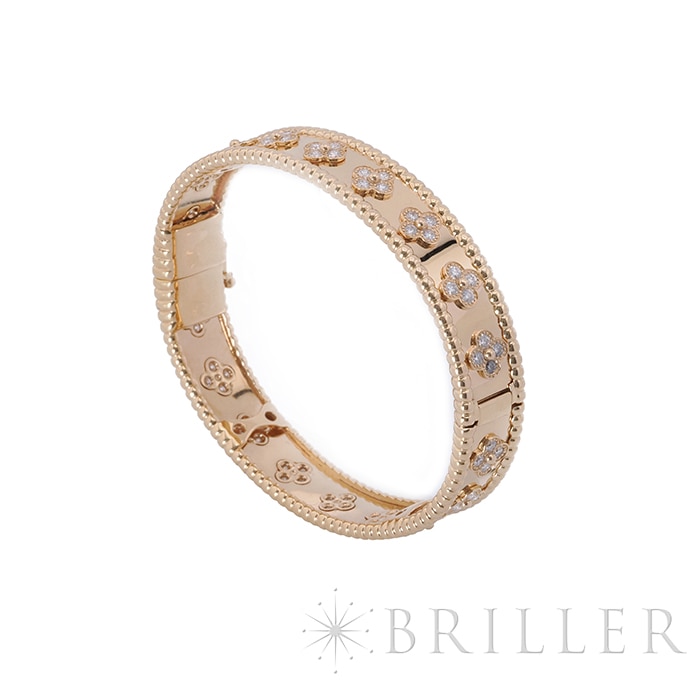 Van Cleef & Arpels ヴァン クリーフ&アーペル ペルレ クローバー ブレスレット ローズゴールド ダイヤモンドスモールモデル VCARP3O200 4