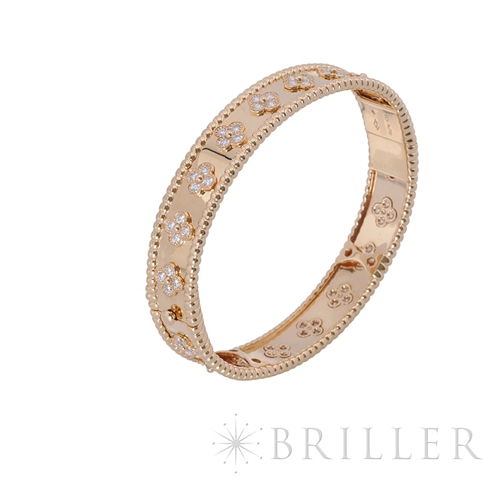 Van Cleef & Arpels ヴァン クリーフ&アーペル ペルレ クローバー ブレスレット ローズゴールド ダイヤモンドスモールモデル VCARP3O200 8