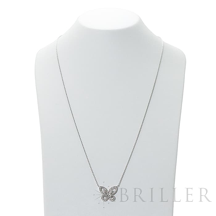 GRAFF グラフ バタフライ シルエット ダイヤモンド ミニ ペンダント RGP695 13