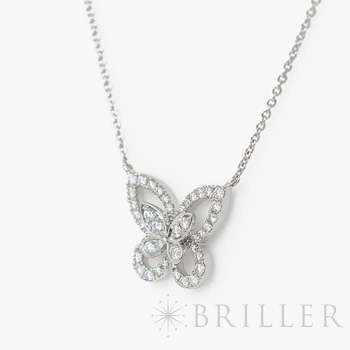 GRAFF グラフ バタフライ シルエット ダイヤモンド ミニ ペンダント RGP695 6