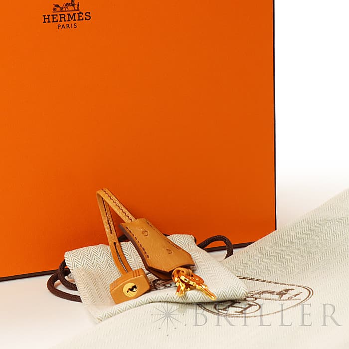 HERMES エルメス バーキン 25 オーストリッチ ゴールド ゴールド金具 7