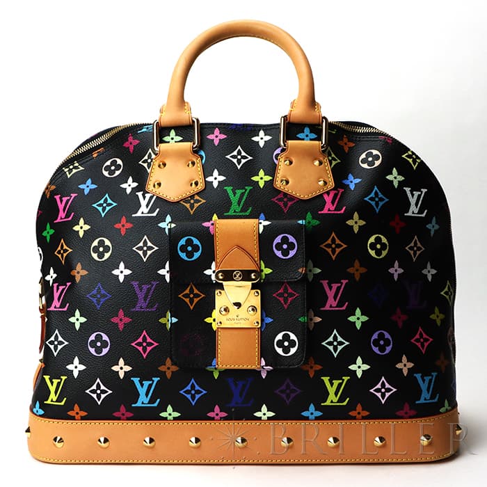 LOUIS VUITTON  ルイ・ヴィトン アルマ GM マルチブラック M40442 メイン