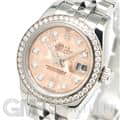 ROLEX ロレックス デイトジャスト 26 179384G ピンク ゴールドクリスタル ジュビリーブレス 10