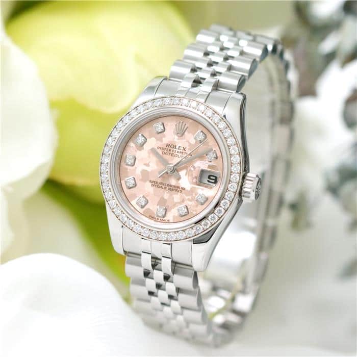 中古 Rolex ロレックス デイトジャスト 26 g ピンク ゴールドクリスタル ジュビリーブレス 商品id 詳細ページ レディースブランド サロン Briller レディース腕時計 ブランドバッグ ブランドジュエリーのオンラインストア