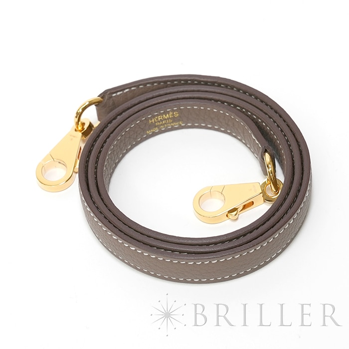 HERMES エルメス ケリー 25 内縫い トゴ エトゥープ ゴールド金具 27