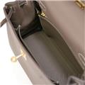 HERMES エルメス ケリー 25 内縫い トゴ エトゥープ ゴールド金具 4