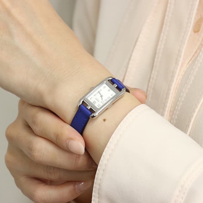 HERMES エルメス NA2.110.220/SW7T ブルーエレクトリック 28