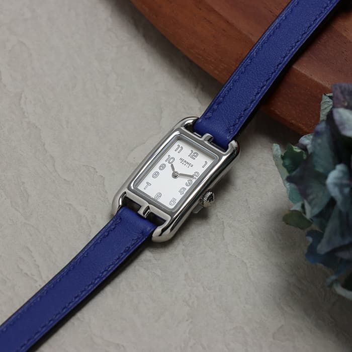 HERMES エルメス NA2.110.220/SW7T ブルーエレクトリック 2