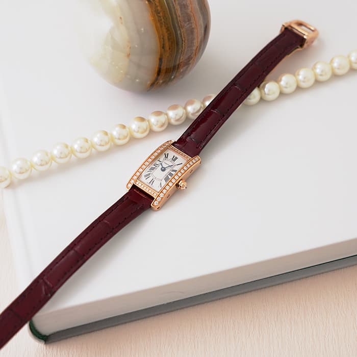 CARTIER カルティエ タンク アメリカン ミニ WB710014 2
