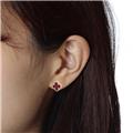 Van Cleef & Arpels ヴァン クリーフ&アーペル アルハンブラ スウィート アルハンブラ ピアス ピンクゴールド カーネリアン VCARN6BO00 13