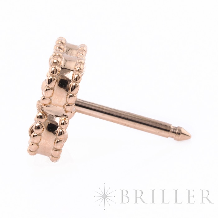 Van Cleef & Arpels ヴァン クリーフ&アーペル アルハンブラ スウィート アルハンブラ ピアス ピンクゴールド カーネリアン VCARN6BO00 4