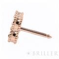 Van Cleef & Arpels ヴァン クリーフ&アーペル アルハンブラ スウィート アルハンブラ ピアス ピンクゴールド カーネリアン VCARN6BO00 4