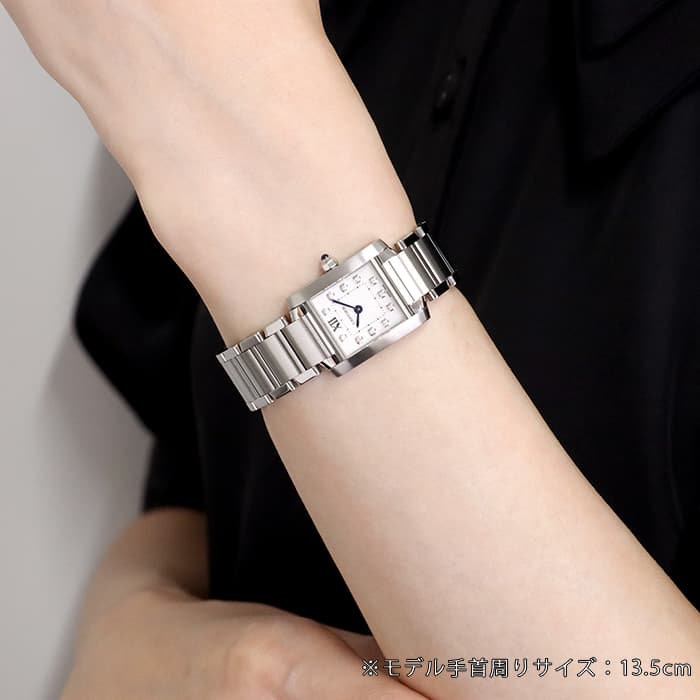 CARTIER カルティエ タンク フランセーズ SM WE110006 28