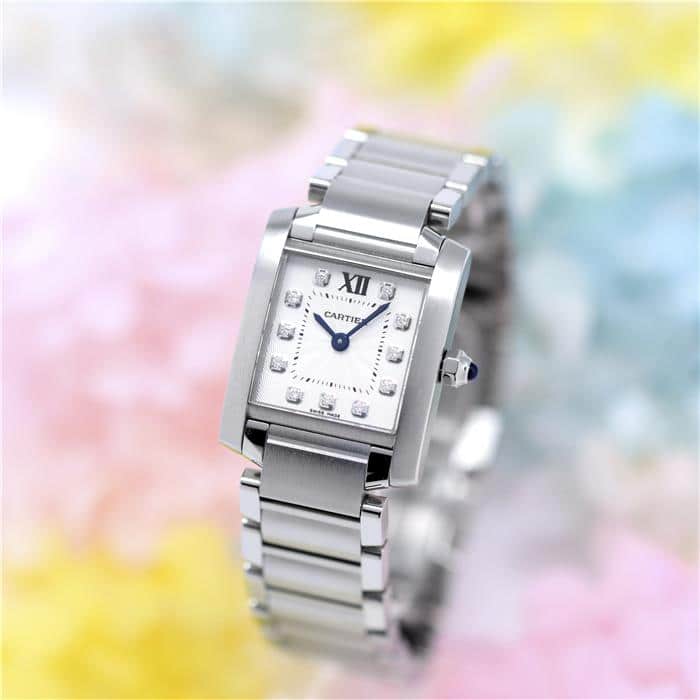 CARTIER カルティエ タンク フランセーズ SM WE110006 2