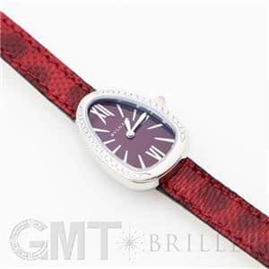 BVLGARI ブルガリ セルペンティ SPS27C9SDL レッド SS ベゼルダイヤ