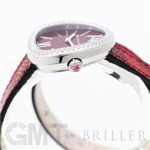 BVLGARI ブルガリ セルペンティ SPS27C9SDL レッド SS ベゼルダイヤ