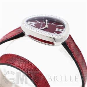 BVLGARI ブルガリ セルペンティ SPS27C9SDL レッド SS ベゼルダイヤ