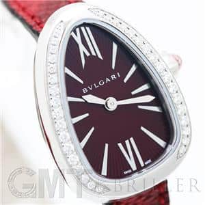 BVLGARI ブルガリ セルペンティ SPS27C9SDL レッド SS ベゼルダイヤ