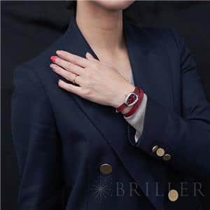 BVLGARI ブルガリ セルペンティ SPS27C9SDL レッド SS ベゼルダイヤ