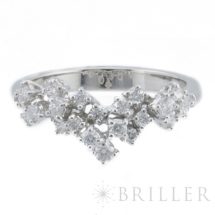 Damiani ダミアーニ ミモザ リング ホワイトゴールド ダイヤモンド 13号 20086882 メイン