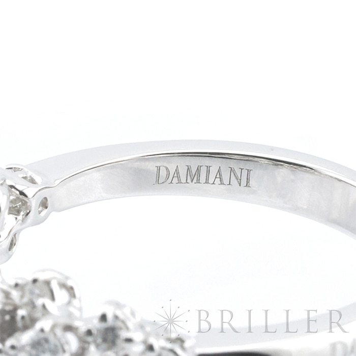 Damiani ダミアーニ ミモザ リング ホワイトゴールド ダイヤモンド 13号 20086882 10