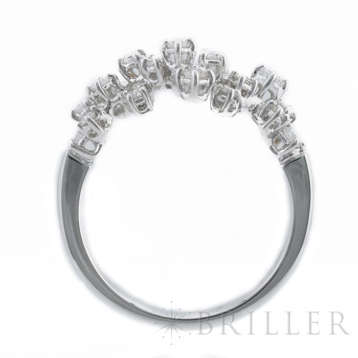 Damiani ダミアーニ ミモザ リング ホワイトゴールド ダイヤモンド 13号 20086882 3