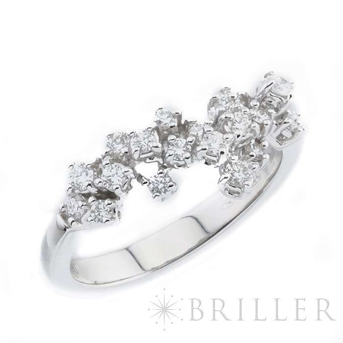 Damiani ダミアーニ ミモザ リング ホワイトゴールド ダイヤモンド 13号 20086882 7