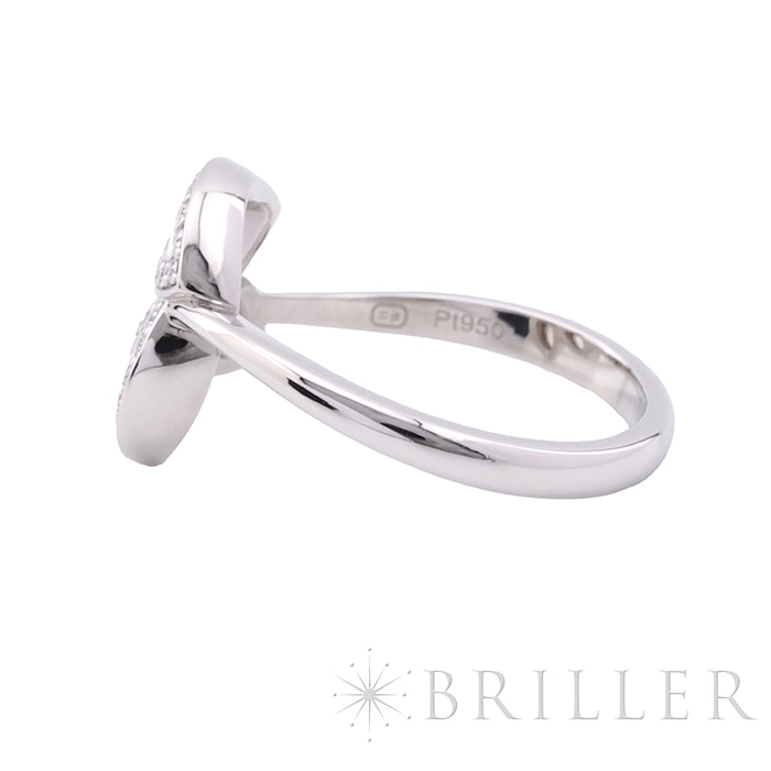 HARRY WINSTON ハリー・ウィンストン リリークラスター ミニ リング ダイヤモンド プラチナ 14号 FRDPSM1MLC 10