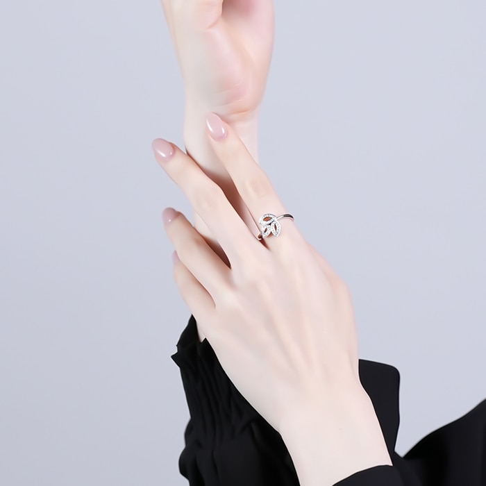HARRY WINSTON ハリー・ウィンストン リリークラスター ミニ リング ダイヤモンド プラチナ 14号 FRDPSM1MLC 14