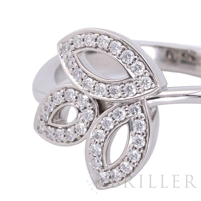 HARRY WINSTON ハリー・ウィンストン リリークラスター ミニ リング ダイヤモンド プラチナ 14号 FRDPSM1MLC 5