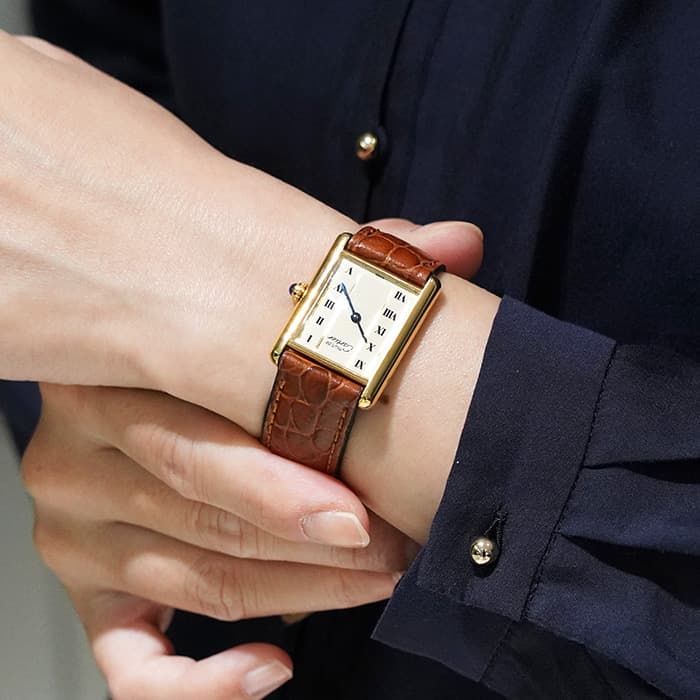 CARTIER カルティエ タンク マストタンク ヴェルメイユ 28