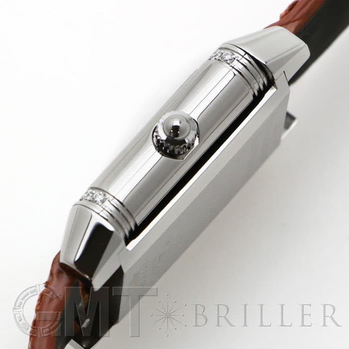 JAEGER LECOULTRE ジャガー・ルクルト レベルソ レディー ダイヤモンド クォーツ Q2658430 レザーストラップ 10