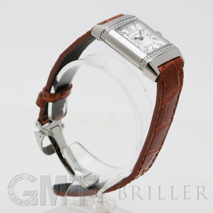 JAEGER LECOULTRE ジャガー・ルクルト レベルソ レディー ダイヤモンド クォーツ Q2658430 レザーストラップ 17