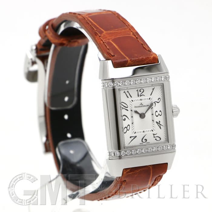 JAEGER LECOULTRE ジャガー・ルクルト レベルソ レディー ダイヤモンド クォーツ Q2658430 レザーストラップ 1