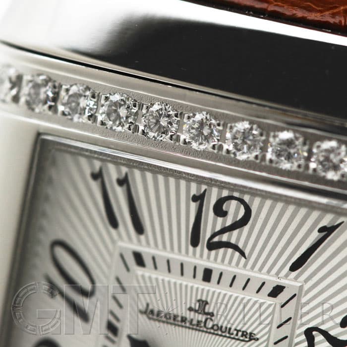 JAEGER LECOULTRE ジャガー・ルクルト レベルソ レディー ダイヤモンド クォーツ Q2658430 レザーストラップ 21