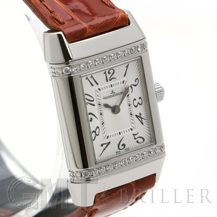 JAEGER LECOULTRE ジャガー・ルクルト レベルソ レディー ダイヤモンド クォーツ Q2658430 レザーストラップ 6