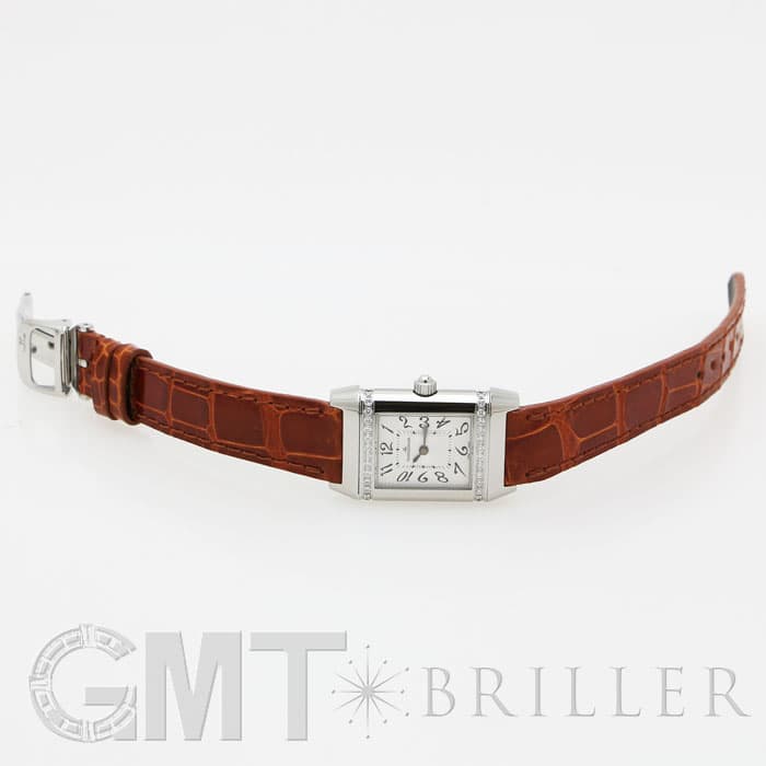 JAEGER LECOULTRE ジャガー・ルクルト レベルソ レディー ダイヤモンド クォーツ Q2658430 レザーストラップ 8