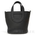 HERMES エルメス インザループ PM 18 トリヨンクレマンス ノワール(ブラック)  シルバー金具 10