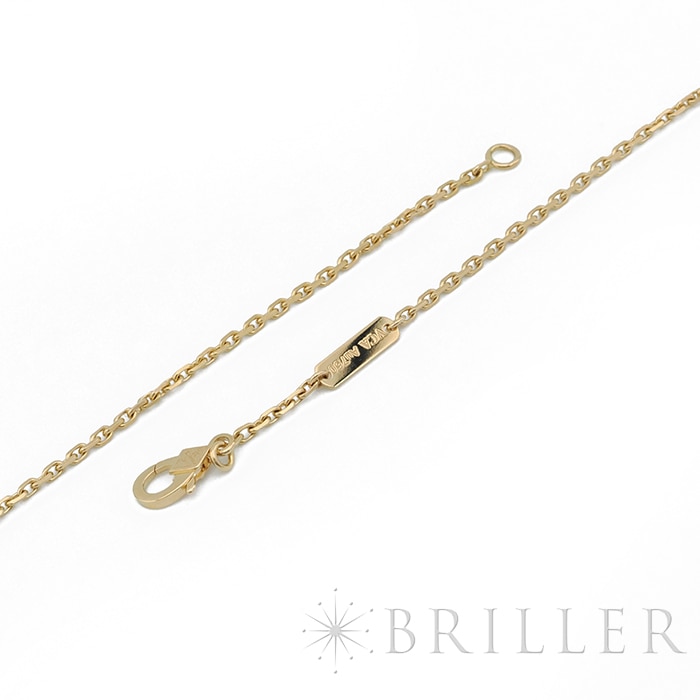 Van Cleef & Arpels ヴァン クリーフ&アーペル アルハンブラ マジックアルハンブラ ロングネックレス 1モチーフ カーネリアン イエローゴールド VCARO49N00 10